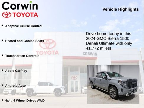 Used 2024 GMC Sierra 1500 Denali Ultimate image 7