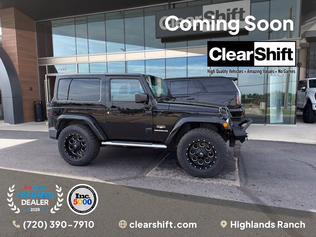 Used 2013 Jeep Wrangler Sahara w/ Mopar Chrome Edition Group AWD/4WD image 1