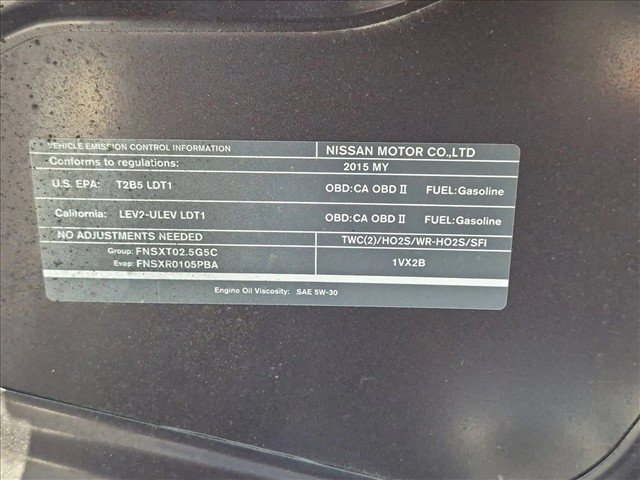 Used 2015 Nissan Rogue S w/ Convenience Package FWD image 15