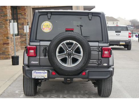 Used 2023 Jeep Wrangler Unlimited Sahara w/ LED Lighting Group image 4