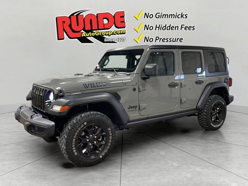 Used 2022 Jeep Wrangler Unlimited Sport image 1