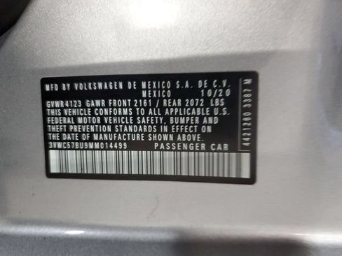 Used 2021 Volkswagen Jetta SE w/ SE Cold Weather Package FWD image 30