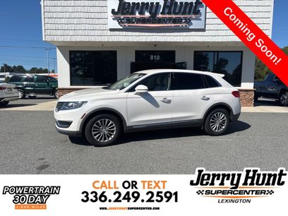 Used 2018 Lincoln MKX Select w/ Select Plus Package