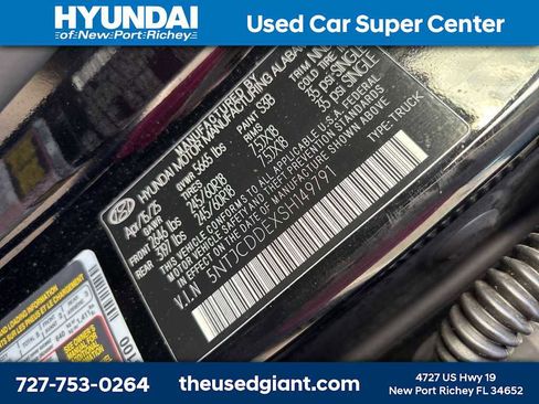 Used 2025 Hyundai Santa Cruz SEL image 15