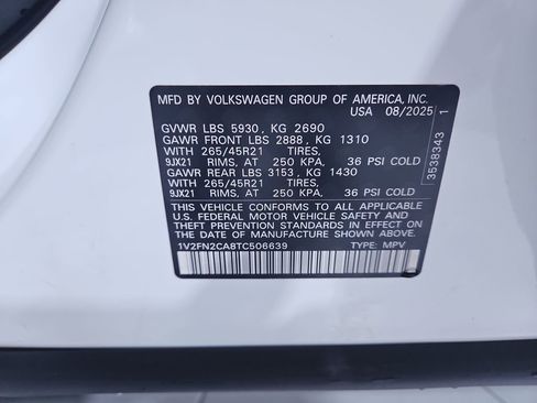 New 2026 Volkswagen Atlas SEL Premium R-Line image 30