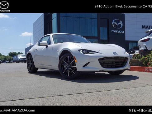 New 2026 MAZDA MX-5 Miata RF Grand Touring w/ Weather Package RWD image 1