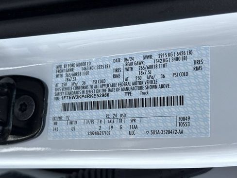 Certified 2024 Ford F150 XLT w/ Mobile Office Package RWD image 44