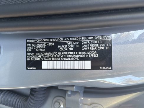 Certified 2025 Volvo V60 B5 Cross Country Plus image 37