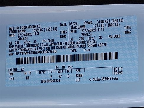 Certified 2023 Ford F150 XLT w/ Equipment Group 302A High image 29