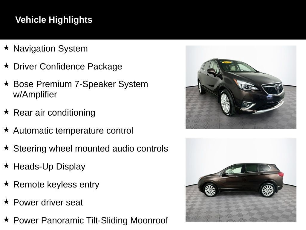 Used 2020 Buick Envision Premium w/ Driver Confidence Package AWD/4WD image 2