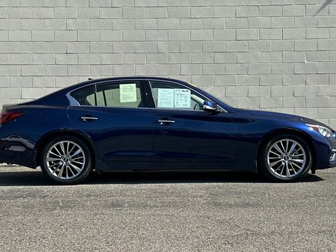 Used 2023 INFINITI Q50 Luxe w/ Cargo Package RWD image 3