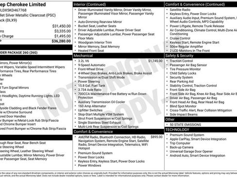 Used 2019 Jeep Cherokee Limited image 7