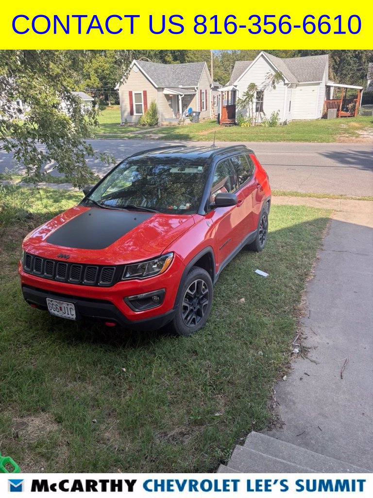 Used 2019 Jeep Compass Trailhawk w/ Leather Interior Group AWD/4WD image 1
