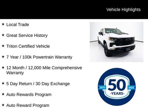 Used 2024 Chevrolet Silverado 1500 LT Trail Boss w/ LT Trail Boss Premium Package AWD/4WD image 7
