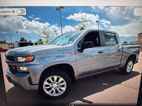 Used 2022 Chevrolet Silverado 1500 Custom AWD/4WD image 1