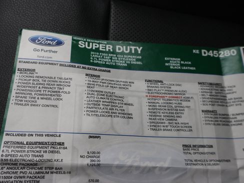 Used 2019 Ford F350 Lariat w/ Chrome Package image 53