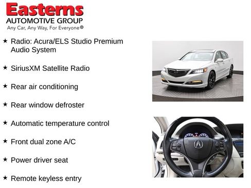 Used 2016 Acura RLX Sport Hybrid w/ Technology Pkg image 11