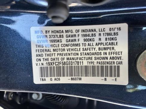 Used 2016 Honda Civic LX image 23