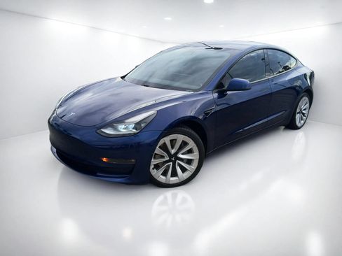 Used 2021 Tesla Model 3 Long Range AWD/4WD image 2