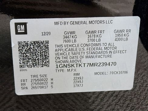 Used 2021 Chevrolet Tahoe High Country AWD/4WD image 36