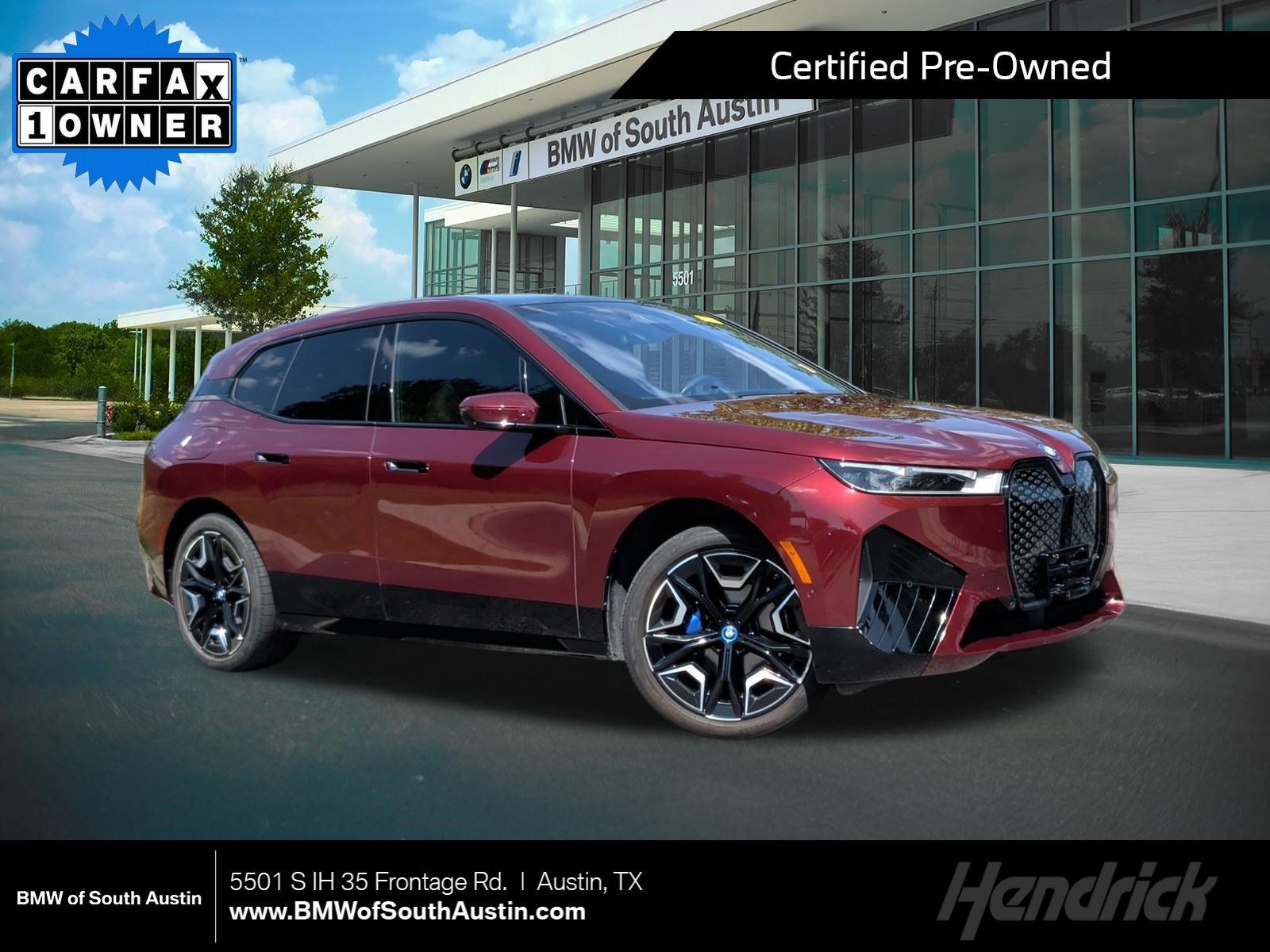 Certified 2024 BMW iX xDrive50 w/ Sport Package AWD/4WD image 1