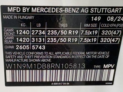 Certified 2024 Mercedes-Benz EQB 350 4MATIC SUV image 34