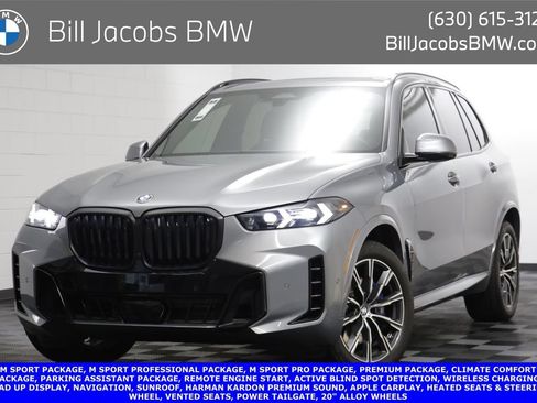 Certified 2024 BMW X5 xDrive40i w/ M Sport Package AWD/4WD image 1