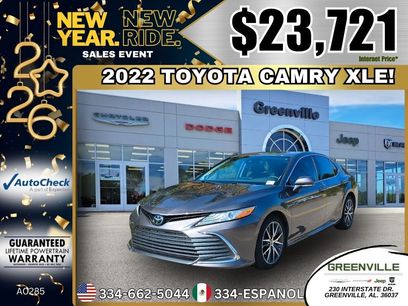 Used 2022 Toyota Camry XLE