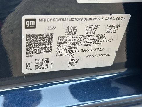 Certified 2022 Chevrolet Silverado 1500 RST w/ Max Trailering Package AWD/4WD image 17