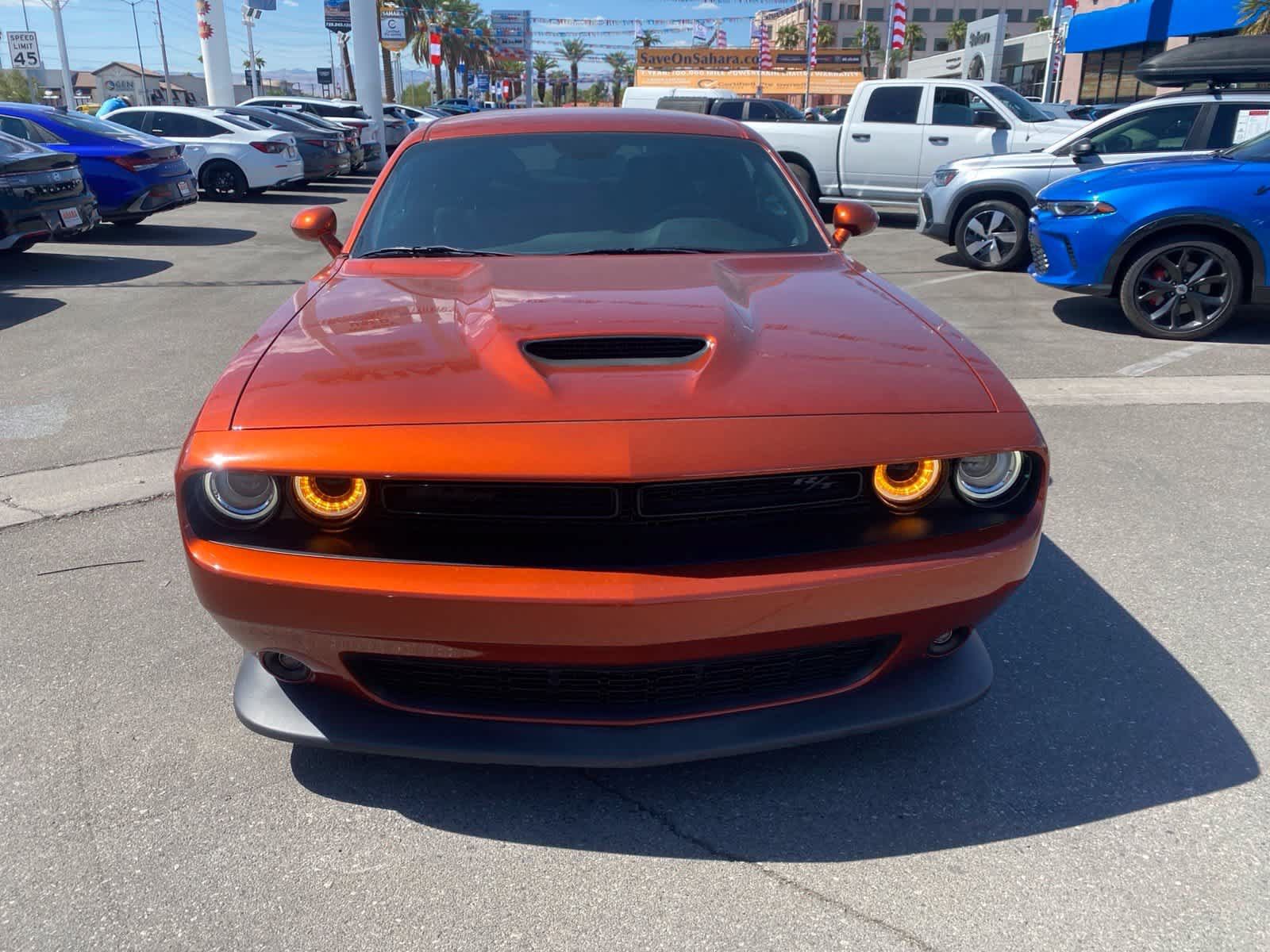 Used 2021 Dodge Challenger R/T w/ Blacktop Package RWD image 2