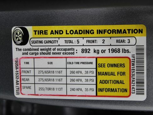 Used 2020 Ford F150 Lariat AWD/4WD image 60