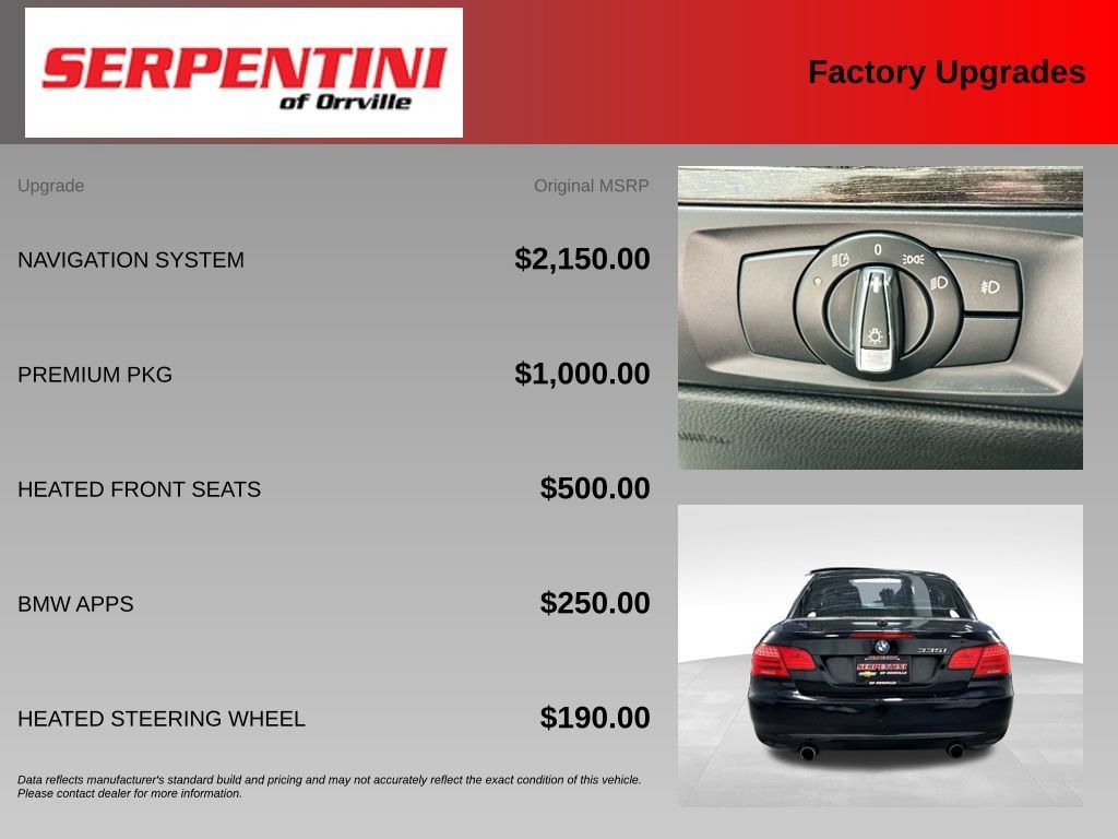 Used 2013 BMW 335i Convertible RWD image 6
