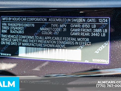 Used 2025 Volvo XC90 B6 Plus image 69