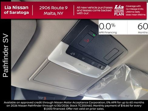 New 2026 Nissan Pathfinder SV AWD/4WD image 27