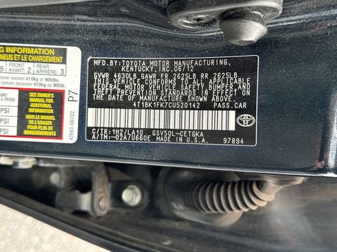 Used 2012 Toyota Camry XLE FWD image 19