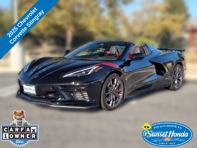 Used 2025 Chevrolet Corvette Stingray Preferred Conv w/ Z51 Performance Package RWD 360° Tour