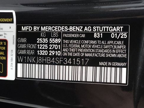 Used 2025 Mercedes-Benz GLC 43 AMG 4MATIC Coupe image 39