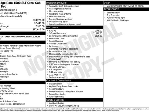 Used 2008 Dodge Ram 1500 Truck SLT image 1