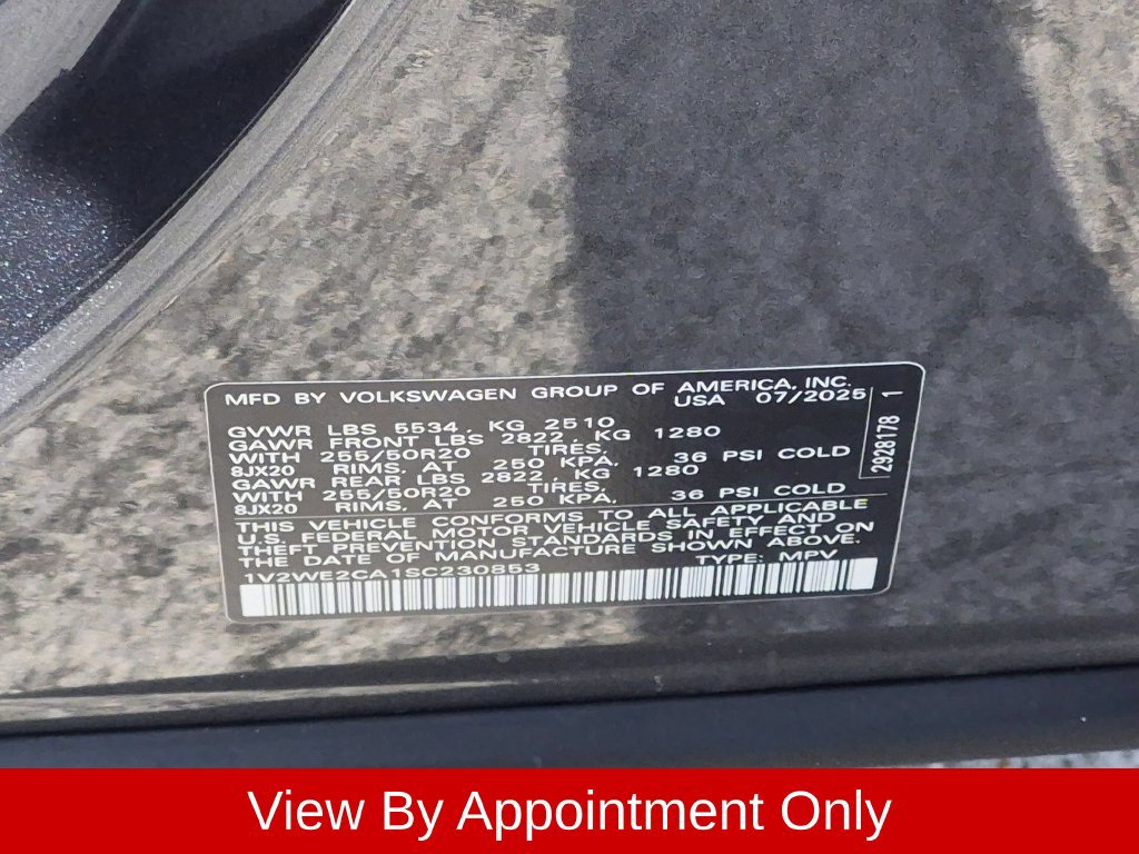 Used 2025 Volkswagen Atlas Cross Sport SE FWD image 36