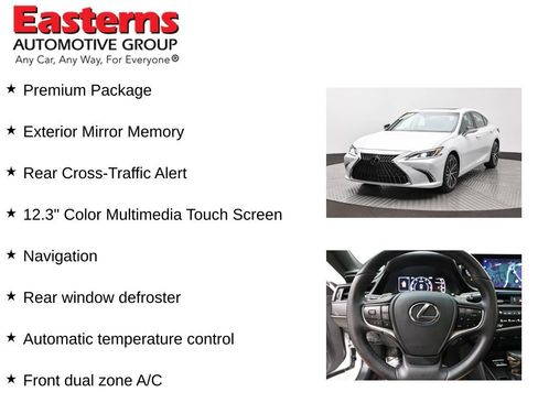 Used 2024 Lexus ES 250 w/ Premium Package AWD/4WD image 11