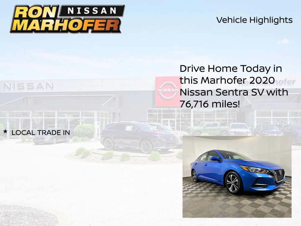 Used 2020 Nissan Sentra SV FWD image 15