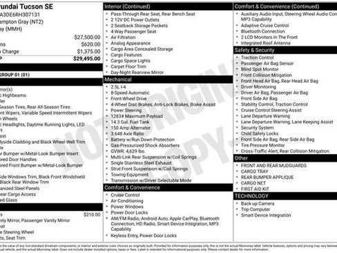 Used 2024 Hyundai Tucson SE image 7