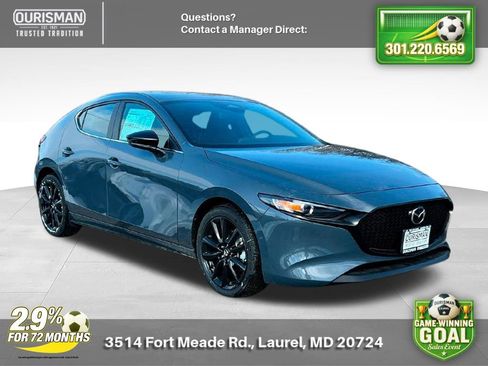 New 2026 MAZDA MAZDA3 Carbon AWD/4WD image 1