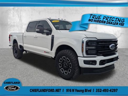 Used 2025 Ford F350 Platinum w/ FX4 Off-Road Package AWD/4WD image 1
