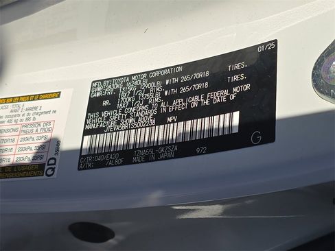 Used 2025 Toyota 4Runner TRD Off-Road Premium w/ Tow Technology Package image 40