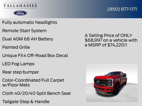 New 2026 Ford F250 XL w/ STX Appearance Package image 47