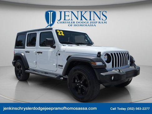 Used 2022 Jeep Wrangler Unlimited Sport AWD/4WD image 12