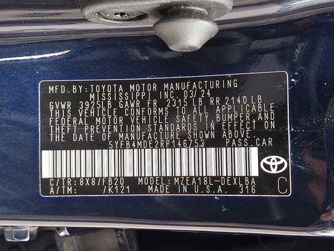 Used 2024 Toyota Corolla LE image 26