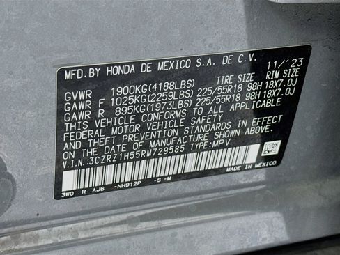 Certified 2024 Honda HR-V Sport image 30