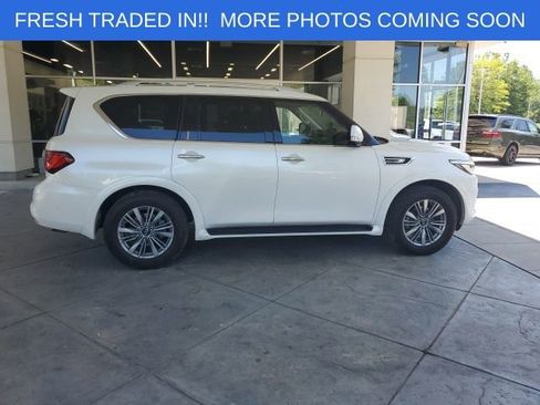 Used 2023 INFINITI QX80 Luxe w/ Cargo Package RWD image 7